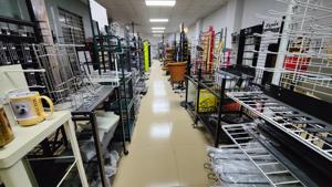 <span class=keywords><strong>Magasin</strong></span> de papeterie 20 fentes métal fil Scrapbook porte-papier sol présentoir pour papier A3 ou A4 - Product Image 3