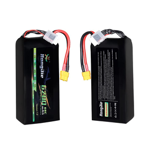 공장 도매 22.2V 6200mAh 60C 6570140 폴리머 리튬 이온 배터리 팩 RC 자동차 드론 산업용 장치용 - Product Image 1