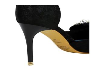 Nouveau Style Chaussures De Dames Spiked Stiletto Chaussures à bout pointu Talons de bureau Escarpins pour femmes - Product Image 6