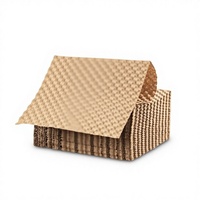 Feuilles de papier kraft recyclables écologiques à double face avec bulles de protection (20x12 pouces) |   Compatible avec l'impression offset |   Paquet de 500 feuilles