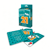 Cartes de jeu en papier personnalisées Kingcards pour soirées alcoolisées, famille, couples, adultes