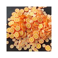 Mix Fruit Oranje Citroen Polymeer Klei Hagelslag Fruit Plakjes Nagel Ambachtelijke Sieraden Bevindingen Diy Slijm Accessoires