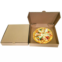 Les matériaux d'emballage ondulés étanches à l'humidité de pizza maintiennent l'intégrité du produit pendant la livraison