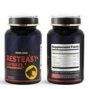 Cápsulas Rest Easy com Extrato de Raiz Valeriana para Bem-Estar Diário Equilibrado e Suporte Natural 90 Ct - Product Image 1