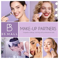 BS-MALL Ensemble de 23 pinceaux de maquillage, kit de lavage du visage pour spa, éponge, bandeau, logo personnalisé, OEM, marque privée, vente en gros, coffret cadeau cosmétique