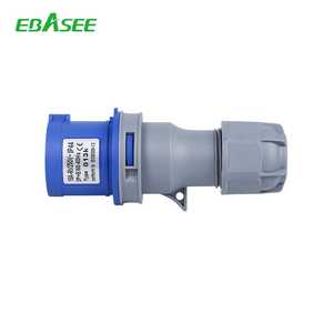 Cung cấp số lượng lớn và OEM 16A 32A 63A IP44 IP66 IP67 không thấm nước duy nhất ba giai đoạn công nghiệp cắm và ổ cắm cho xây dựng - Product Image 2