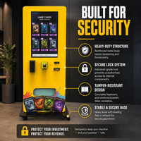 Distributeur automatique de cartes à collectionner IP mobile 24h/24 avec SDK, écran tactile 32 pouces, surveillance à distance, prend en charge le paiement sans espèces, boîte mystère