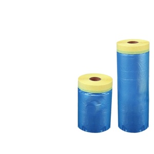 Película <span class=keywords><strong>de</strong></span> enmascarar <span class=keywords><strong>de</strong></span> PE preencintada <span class=keywords><strong>de</strong></span> 1.1m, cubierta retráctil <span class=keywords><strong>de</strong></span> liberación suave para <span class=keywords><strong>pintura</strong></span> automotriz, a prueba <span class=keywords><strong>de</strong></span> polvo, con impresión <span class=keywords><strong>de</strong></span> logotipo personalizado, herramienta para <span class=keywords><strong>pintura</strong></span> <span class=keywords><strong>de</strong></span> automóviles - Product Image 4