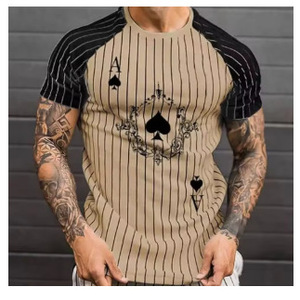 <span class=keywords><strong>เสื้อ</strong></span>ยืดพิมพ์ลายดิจิตอล 3 มิติ Fitspi Men สำหรับผู้ชาย ผลิตตามสั่ง ลายกราฟิกสัตว์ สไตล์ลำลอง ผ้ายืดผสมโพลีเอสเตอร์ ขายส่ง - Product Image 6