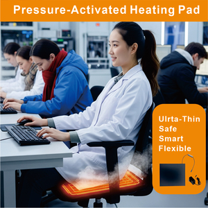 <span class=keywords><strong>Film</strong></span> chauffant USB, capteur de pression, démarrage/arrêt intelligent, tapis pour animaux de compagnie pliable pour l'hiver, mousse à mémoire de forme, doux, fin, portable - Product Image 4