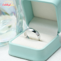 Anillos Lisos Personalizados Goldleaf de Oro Real de 9K/10K/14K/18K para Hombre y Mujer