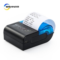 Imprimante thermique portable mini sans fil USB 58 mm Android BT, imprimante de série, imprimante de poche, imprimante de factures