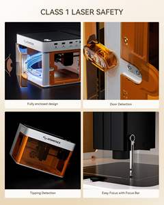 Atomstack P1 미니 레이저 조각기 5W 다이오드 커터 휴대용 데스크탑 동봉 레이저 조각기 CoreXY 듀얼 모터 앱 제어 - Product Image 3