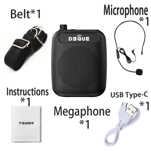 Amplificateur vocal filaire et sans fil double mode, haut-parleur puissant pour les tournées, les salles <span class=keywords><strong>de</strong></span> classe, le karaoké et les événements pédagogiques - Product Image 6