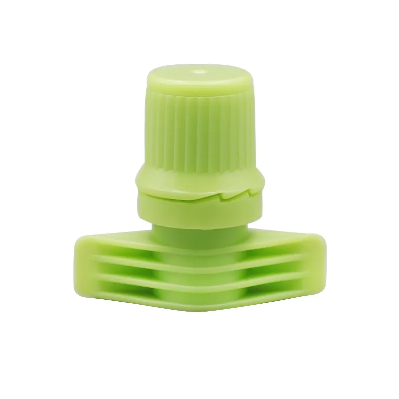 Latest New Design 9.6mm Screw Cap Long Wing Plastic Connor Spout for Standing Up Pouch