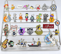 Broches durables en alliage de zinc avec émail souple, badges métalliques personnalisés avec logo pour la décoration quotidienne et les cadeaux de festival