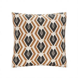 Hot Selling Unique Design Wool Handmade Crewel Embroidery Wool Chain Stitched Cushion <b>Cover</b> <b>For</b> <b>Sofa</b> Living Room By ITHL - Product Image 1
