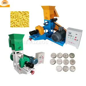 Multi-function rice puffed corn snack machines corn puff screw extruder machine snack food making machine