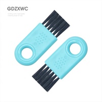 Téléphone portable Aqua Green Mini Brosse Multifonction Dépannage Produits Autonettoyant Couteau de Cuisine Petite Brosse Accessoire