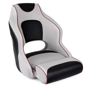 Top Quality Captain Boat Seats Flip Up Bolster Boat Marine Seats Customized Waterproof Boat Seat