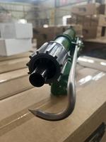 Arroseur à canon pour système d'irrigation agricole, en plastique et caoutchouc, réservoir sous pression, longue portée, rotation à 360 degrés, garantie 1 an