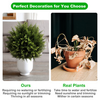 Populaire en gros arbre artificiel décoration petit bonsaï arbre faux arbres en pot pour la décoration intérieure extérieure
