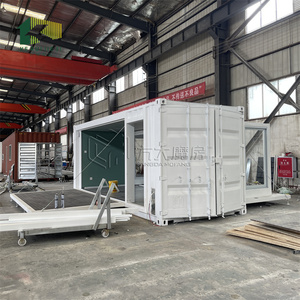 China Glass Front Expandable Container Home Pull-Out House Push-Out Coffee Bar for Mall Shops Commercial Use Container <strong>Showroom</strong> - Product Image 2