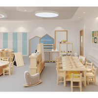 Chaise de Table d'activité de meubles de garderie de haute qualité pour enfants d'âge préscolaire