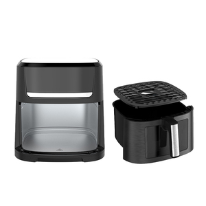 Friteuse intelligente four écran tactile <span class=keywords><strong>photo</strong></span> image menu acier inoxydable visuel Air Fryer - Product Image 5