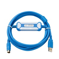 Cable de Programación USBACAB230 Compatible con PLC Delta DVP EH ES EC EX SS Series, Cable de Descarga USBACAB230