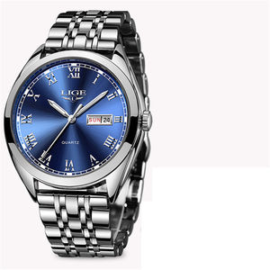 <span class=keywords><strong>2021</strong></span> <span class=keywords><strong>LIGE</strong></span> Nouvelle <span class=keywords><strong>Montre</strong></span> Femme en Or Rose <span class=keywords><strong>Montre</strong></span> Business à Quartz Marque de Luxe pour Dames <span class=keywords><strong>Montre</strong></span>-Bracelet Féminine Horloge pour Filles Relogio Feminino - Product Image 3