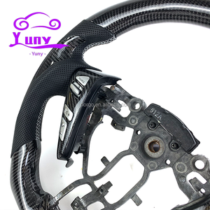 <span class=keywords><strong>Volant</strong></span> de direction personnalisé en fibre de carbone véritable pour Nissan Altima Sunny Teana Sylphy 2013 2014 2015 2016 2017 2018 - Product Image 4