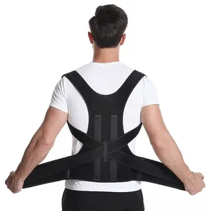 Belt Lumbar Support Unisex Posture Corrector Belt Lumbar Back Brace Adjustable Back Support