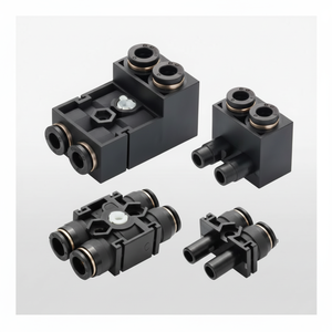 Pisco ตัวเชื่อมต่อหลายส่วน PQ3-B ชิ้นส่วนนิวเมติกที่มีคุณภาพสูง - Product Image 1