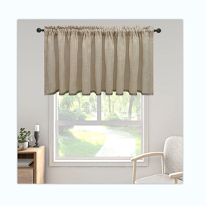 Cortina <span class=keywords><strong>de</strong></span> ventana embellecedora <span class=keywords><strong>de</strong></span> encaje corto, <span class=keywords><strong>cortinas</strong></span> <span class=keywords><strong>de</strong></span> cocina transparentes, cenefa <span class=keywords><strong>de</strong></span> 18 pulgadas <span class=keywords><strong>de</strong></span> longitud, <span class=keywords><strong>cortinas</strong></span> <span class=keywords><strong>de</strong></span> ventana pequeñas <span class=keywords><strong>de</strong></span> 2 paneles - Product Image 1