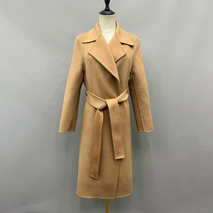Cappotto Invernale in Cashmere di Alta Qualità a Doppia Faccia, Lungo <span class=keywords><strong>Classico</strong></span> Casual Personalizzato in Lana per Donne - Product Image 4