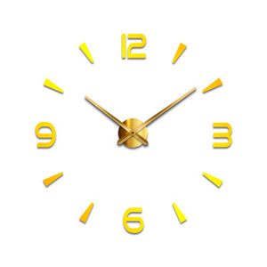 <span class=keywords><strong>Grande</strong></span> <span class=keywords><strong>Orologio</strong></span> <span class=keywords><strong>da</strong></span> <span class=keywords><strong>Parete</strong></span> 3D Fai-<span class=keywords><strong>da</strong></span>-Te in EVA di Qualità con Adesivi a <span class=keywords><strong>Specchio</strong></span> Acrilici Rimovibili per Decorazione Casa - Product Image 3