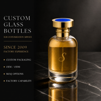 Flacon de parfum pour femme 50 ml – Fabrication, emballage, vaporisateur, diffuseur en verre, mini-bouteilles de parfum à bille avec boîte