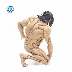 Figuras de Acción de PVC de 15 cm, Lindas Figuras de Ataque a los Titanes, <span class=keywords><strong>Eren</strong></span> <span class=keywords><strong>Jaeger</strong></span>, Manualidades de Plástico - Product Image 5