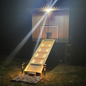 Lot de <span class=keywords><strong>4</strong></span> lampes solaires LED étanches IP68 pour marches, allumage/extinction automatique, pour couloir, allée, porte, <span class=keywords><strong>garage</strong></span> - Product Image 4