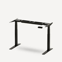 Cadre de bureau électrique réglable en hauteur avec contrôle de mémoire, table de bureau ergonomique moderne en métal