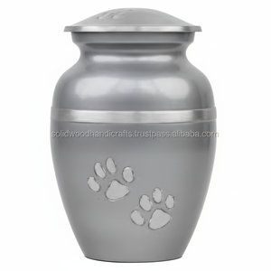 Nuevo diseño de latón cremación urnas conmemorativas para mascotas urnas de recuerdo funerario para mascotas urnas de entierro con alta calidad a bajo precio - Product Image 1