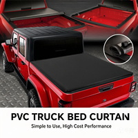 Accessoires tout-terrain ; Couvre-caisse de camion en aluminium ; Couvre-caisse de pick-up souple OEM