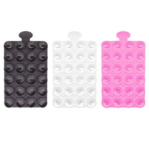 Hot Sale 24 Square Double-Sided Silicone Suction Cup Super Strong Portable with Embossed Printing for Mobile Phone - Product Image 4