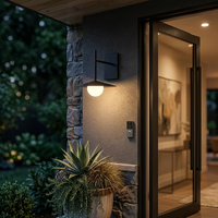 Applique murale LED moderne en fer, lumière blanc chaud 3500K, pour intérieur/extérieur, jardin, escalier, chambre élégante, éclairage de chevet