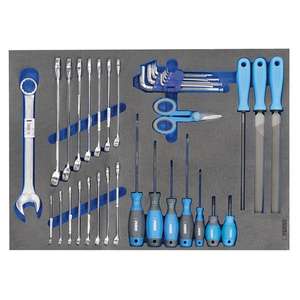 FERVI - C900/CC03 Armoire à outils avec outils (253 pièces) -Chariots à outils EAN 8012667401795 avec assortiment - Product Image 2