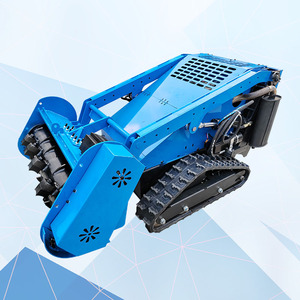 Big Power Engine Industrial Small Robot Grass <b>Cutter</b> Remote Control Crawler Self Propelled Lawn Mower High-Performance Efficient - Product Image 4