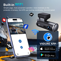 Caméra embarquée double objectif ADINKAM 4K et enregistreur vidéo, écran IPS 3,19 pouces, contrôle par application WiFi, capteur G, WDR, vision nocturne, garantie 1 an