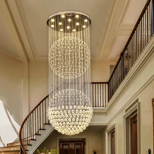 流行球形珠光资源室装饰设计师水晶夜灯现代穆拉诺玻璃吊灯