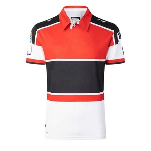 2026 Crusader Rugby Jersey Fabriek Sale Gepersonaliseerd Rugby Shirt Geborduurd Logo Snel Droogend Polo Stijl Super Rugby League Jersey - Product Image 3